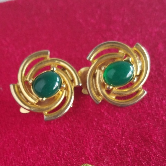 gucci green earrings